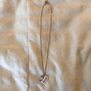 “Hannah” heart necklace